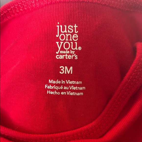 Carter's Red 'My First Christmas' Bodysuit - Picture 3 of 4